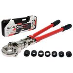 Praska do zaciskania złączek PEX teleskopowa 360˚ YATO