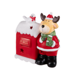 Figurka świąteczna LED 10 x 18 cm mix