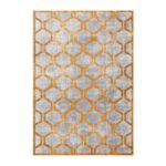 Dywan TEHYA 133 x 190 cm złoty