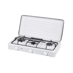 Turystyczna kuchenka gazowa 3-palnikowa biały 	SMILE-KN-03/1K