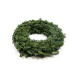 Wianek świąteczny z igliwia jodły szlachetnej Nobilis 25 cm