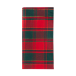 Bieżnik w kratę 140 x 40 cm wielokolorowy