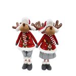 Renifer stojący 72 cm mix