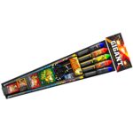 Zestaw fajerwerków GIGANT, średnica rakiety 25 mm/19 mm