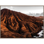 Obraz w drewnianej ramie 30 x 40 cm Pejzaż