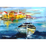 Obraz na płótnie 100 x 70 cm Łódka