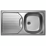 Zlewozmywak ET 78 semiflat - spust 60 mm stal