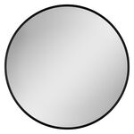 Lustro łazienkowe Ayo 50 cm czarne