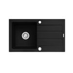 Zlewozmywak RODOS 76 x 44 cm 1B 1D Maidsinks karbon