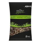 Żwirek akwariowy naturalny wielobarwny 3 - 5 mm, 2 kg Aquael