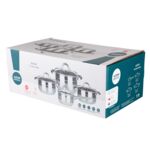 Komplet garnków nierdzewnych Remo 8 elementów ALTOM