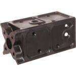 Podstawa słupa 91 mm prostokątna przykręcana kompozytowa PET