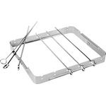 Opiekacz do szaszłyków (mangał) 34 x 25 cm stalowy Activa