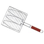 Opiekacz grillowy do ryb potrójny stalowy Activa