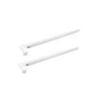 Zaślepki stalowe do parapetu zewnętrznego biała komplet