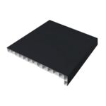 Parapet wewnętrzny PVC 30 x 99 grafit Plasti King