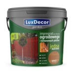 Impregnat do drewna ogrodowego garden orzech 4,5 l Luxdecor