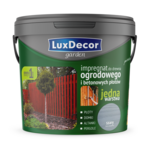 Impregnat do drewna ogrodowego garden szary 4,5 l Luxdecor