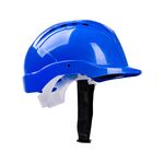 Kask budowlany niebieski