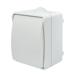 Łącznik zwierny dzwonek Aqua Plus IP54 biały