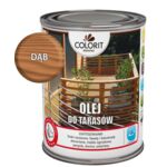 Olej do tarasów Dąb 0,75 l Colorit Drewno