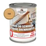 Lakier do schodów i podłóg drewnianych Dąb 0,75 l Colorit Drewno
