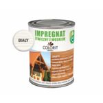 Impregnat żywiczny z woskiem Biały 0,75 l Colorit Drewno