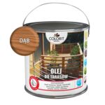 Olej do tarasów Dąb 2,5 l Colorit Drewno