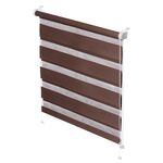 Roleta mini Zebra 725 brąz 86 x 150 cm