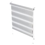 Roleta mini Zebra 730 szary 76 x 150 cm