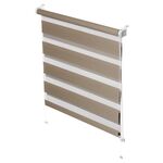 Roleta mini Zebra 728 mocca 105 x 150 cm