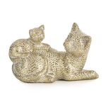 Figurka dekoracyjna ELVIN07, 20 x 9 x 12 cm szampański