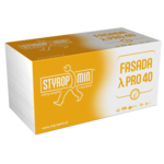 Płyta standardowa FASADA PRO 40 gr.080 gładka 500 x 1000 STYROPMIN