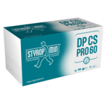 Płyta standardowa DP CS PRO 60 gr.020 gładka 500 x 1000 STYROPMIN