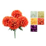Chryzantema bukiet 7 kwiatów 40 cm mix kolorów