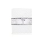 Obrus biały 130 x 150 cm Deccorino