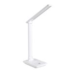 Lampa biurkowa LED VINTO 17 x 33 cm biała