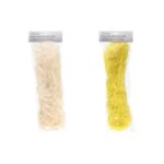 Sizal dekoracyjny żółty/kremowy 20 g