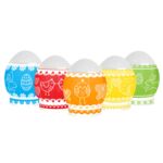 Owijki na jajka 9 sztuk + podstawki