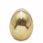 Figurka jajko 9,5 x 7,5 cm złota
