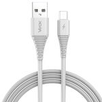 Kabel USB - micro USB 1 m biały VA0055 Vayox