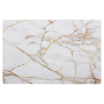 Podkładka CALCITE 43 x 28 cm marmur złoty