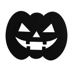 Podkładka filcowa SPOOKY 38 x 30 cm czarny
