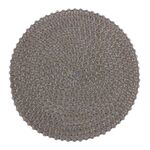 Podkładka VIENNA śr. 38 cm szaro-złoty