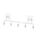 Wieszak ścienny z 5 haczykami Axel chrom