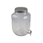 Słój szklany z kranem 8 l