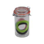 Słoik hermetyczny z klipsem 450 ml