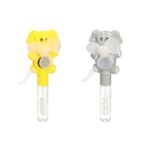 Bańki mydlane z wiatraczkiem słoń 25 cm żółte/szare