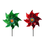 Wiatraczek zielony/czerwony 46 cm