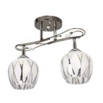 Lampa sufitowa W-A 2435 2 x E27 chrom/mleczny